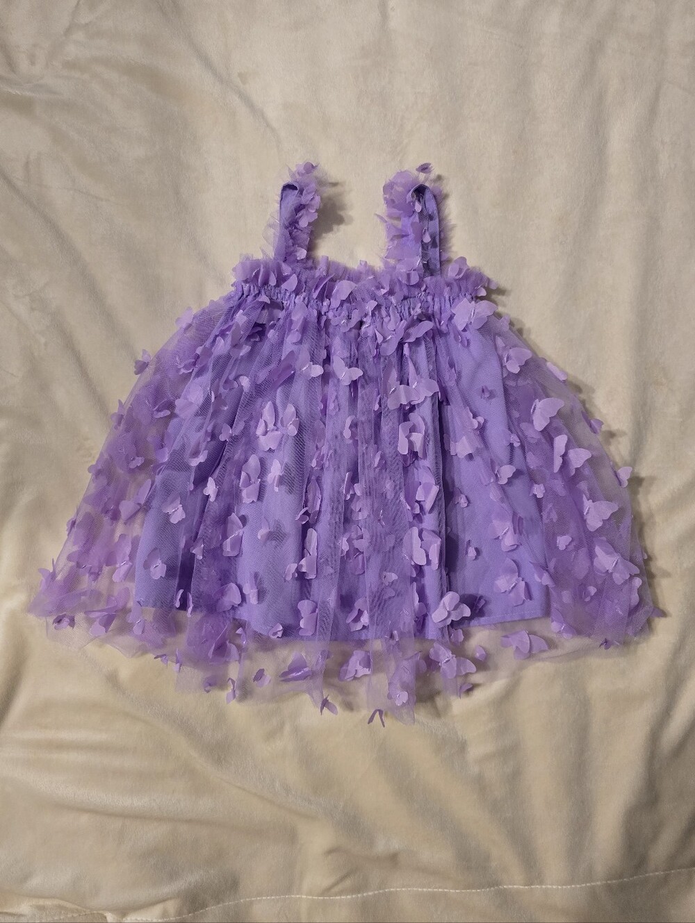 SHEIN Lavender Mesh Dress